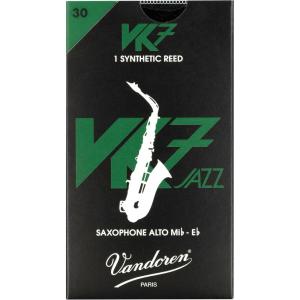 imageVandoren VK7 Jazz Synthetic Alto Saxophone Reed Strength 10Strength 30