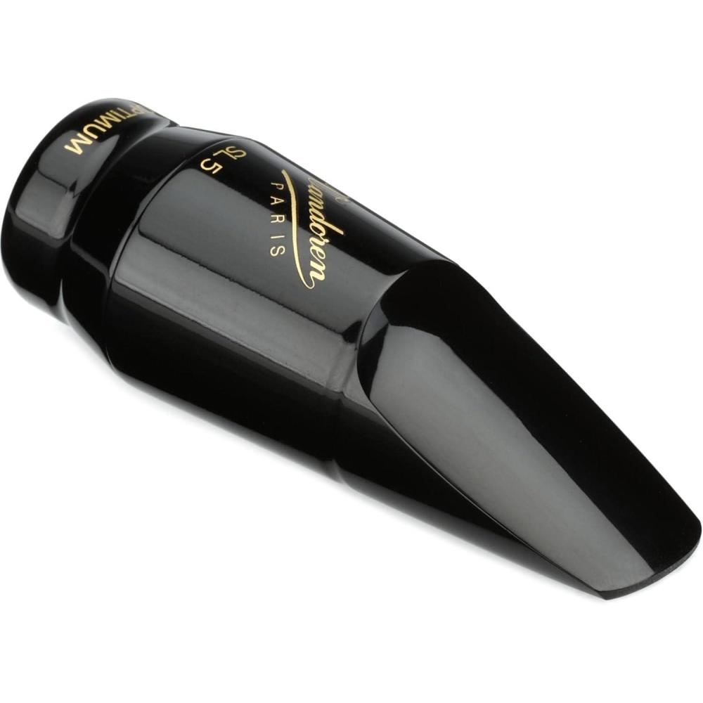 imageVandoren SM701 SL3 Optimum Series Soprano Saxophone MouthpieceBlackSL5