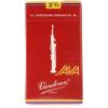 imageVandoren SR3025R Soprano Sax JAVA Red Reeds Strength 25 Box of 10Strength 25