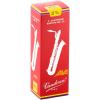 imageVandoren SR343R Bari Sax JAVA Red Reeds Strength 3 Box of 5Strength 25